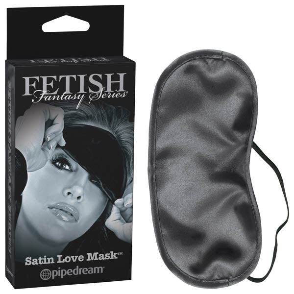 Fetish Fantasy Series Limited Edition Satin Love Mask - Black Eye Mask - Just for you desires