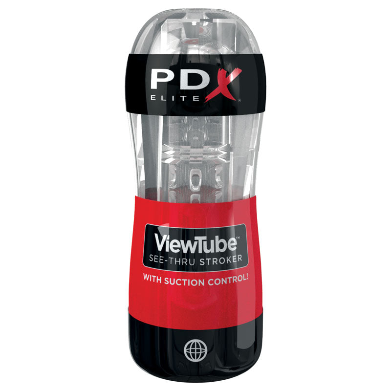 Pipedream Extreme Toys Elite ViewTube Stroker - Clear Stroker - Just for you desires