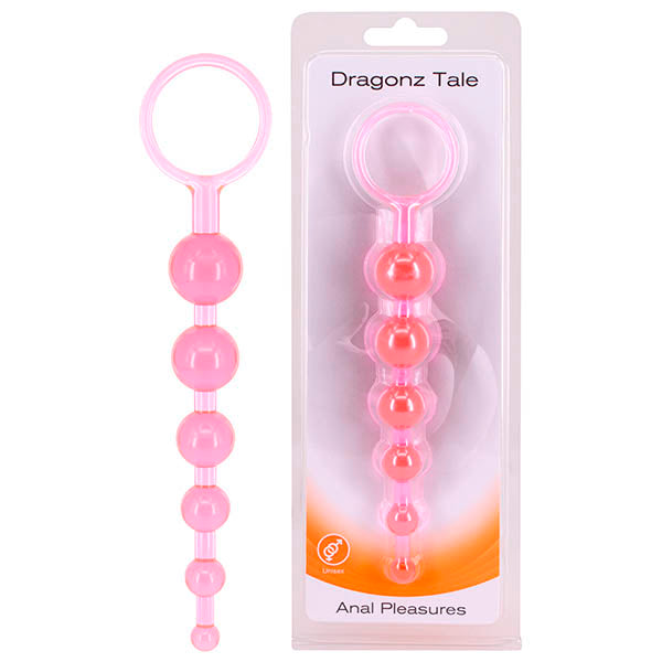 Seven Creations Dragonz Tale - Pink 20.5 cm Anal Beads - Just for you desires
