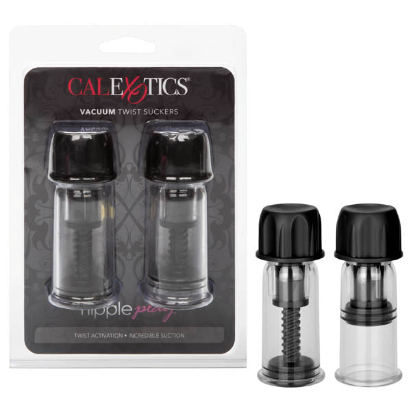 Nipple Play Vacuum Twst Suckers Black