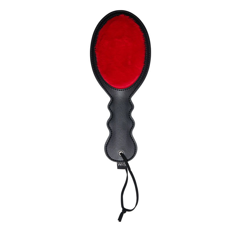 Sex & Mischief Amor Paddle - Red/Black Spanking Paddle - Just for you desires