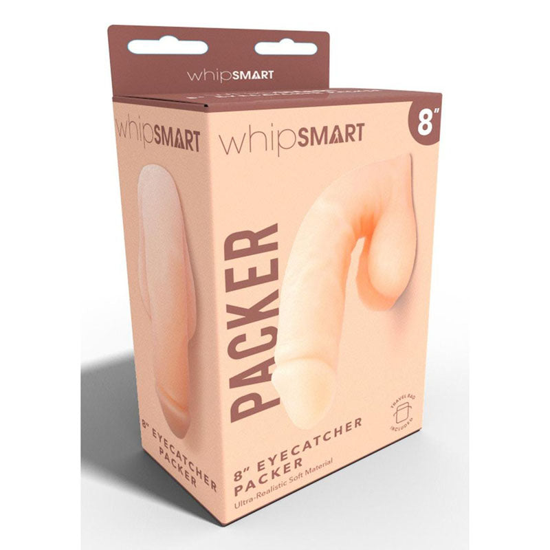 WhipSmart 8'' Eyecatcher Packer - Flesh 20.3 cm Packer - Just for you desires