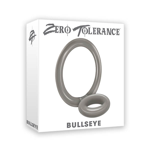 Zero Tolerance Bullseye - Grey Cock & Ball Rings - Just for you desires