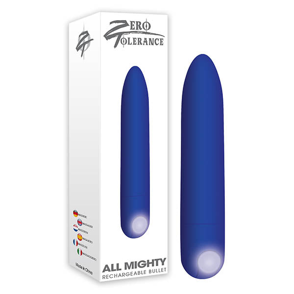 Zero Tolerance All Mighty Bullet - Purple 9.1 cm (3.6'') USB Rechargeable Bullet - Just for you desires