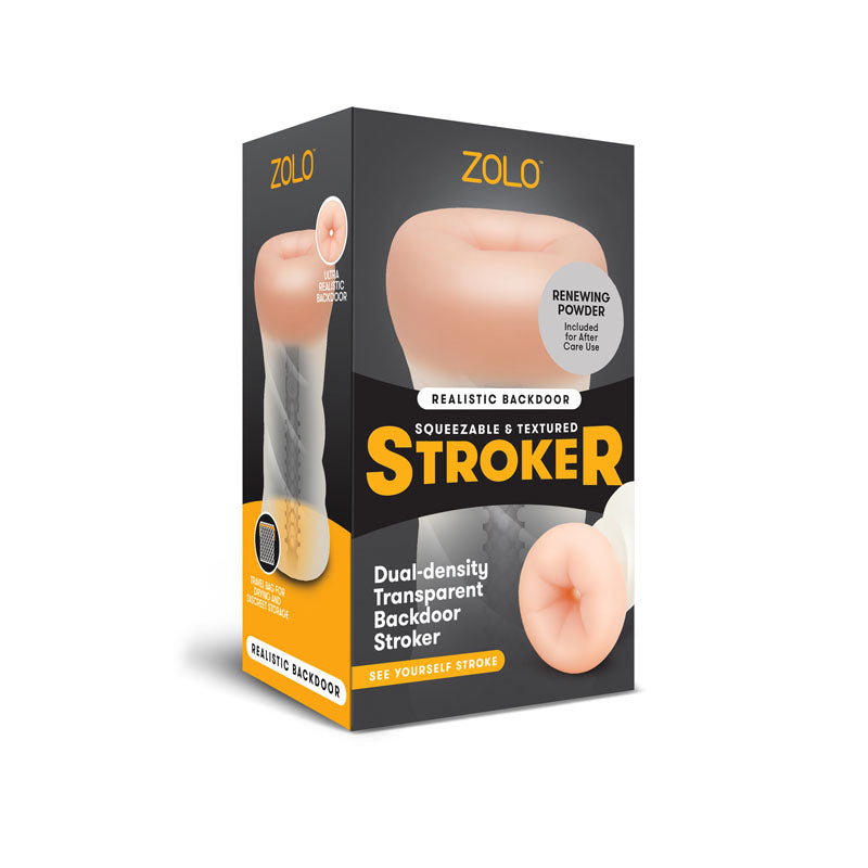 Zolo Realistic Backdoor Stroker - Just for you desires