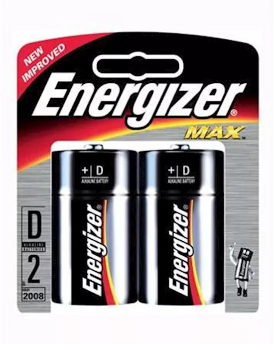 Energizer Max Size D 2 Pack - Just for you desires