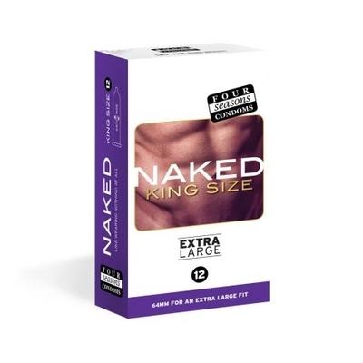 Four Seasons Naked King Size Condoms 12pk - Just for you desires