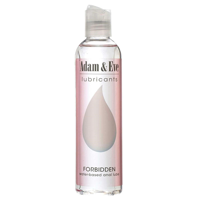 Adam & Eve Forbidden - Water Based Anal Lubricant - 237 ml (8 oz) Bottle - Just for you desires