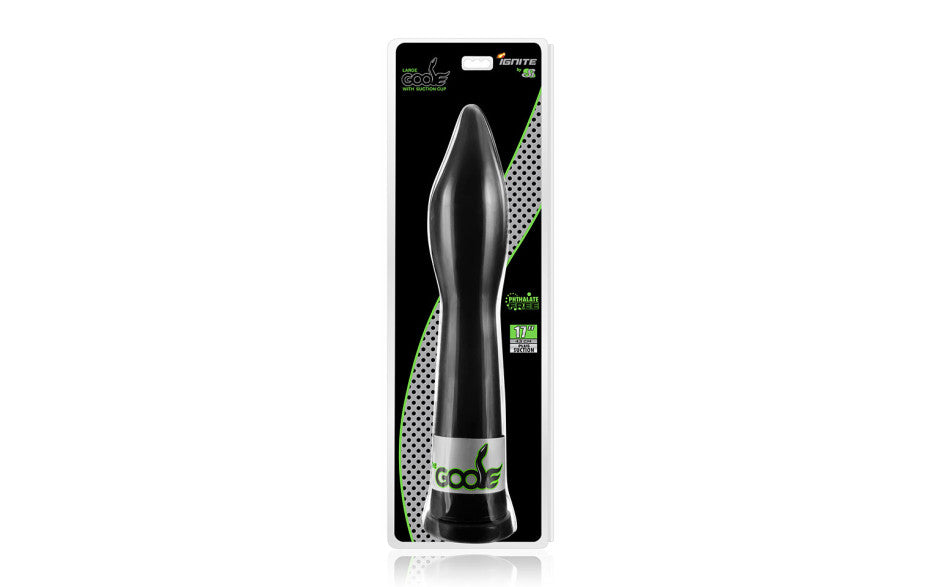 Goose Large w Suction Black - Just for you desires