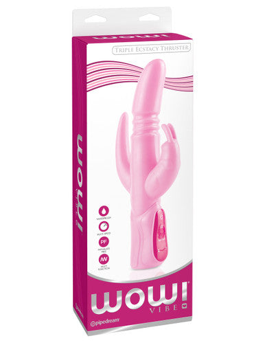 100884 - Wow! Triple Ecstacy Vibrating Thruster - Just for you desires