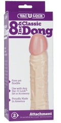 Vac U Lock Attachment Classic Dong 8"" - Just for you desires