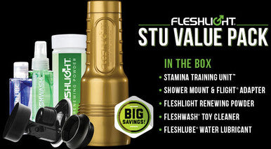 101617 - Fleshlight Stamina Training Unit Masturbator Value Pack - Just for you desires