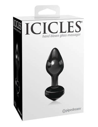 107215 - Icicles Glass Anal Plug No 44 - Just for you desires