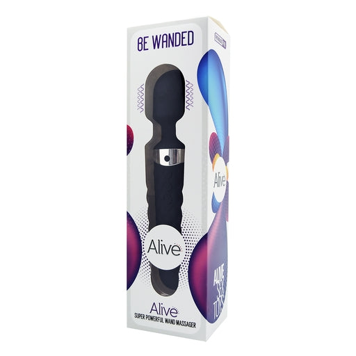 Alive Be Wanded Massager Black - Just for you desires