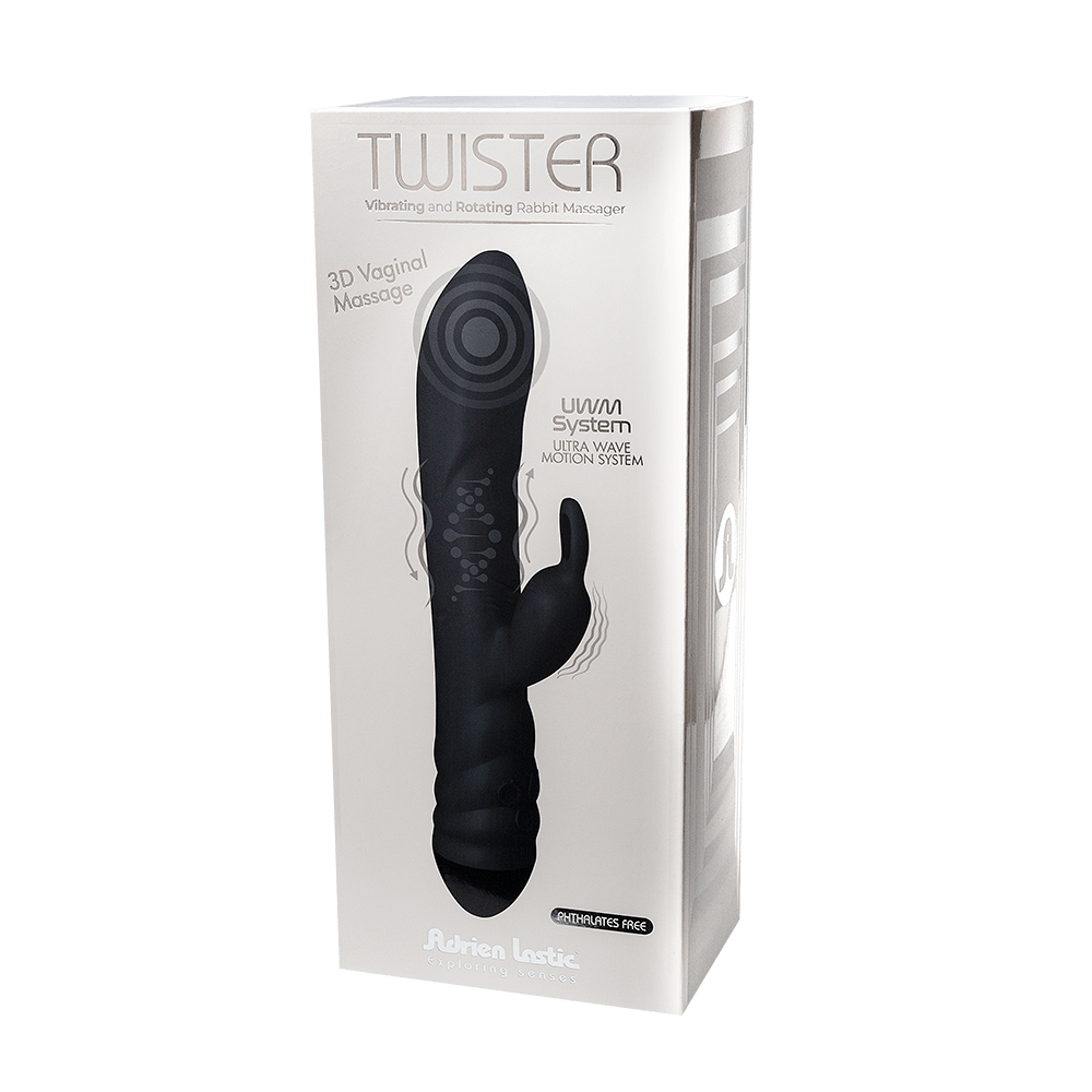 Adrien Lastic Twister Black - Just for you desires