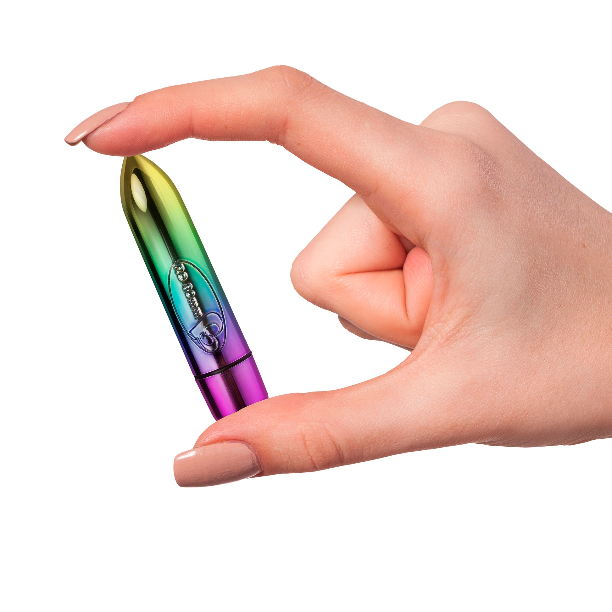 RO-80mm 7 Speed Rainbow Vibrating Bullet - Just for you desires
