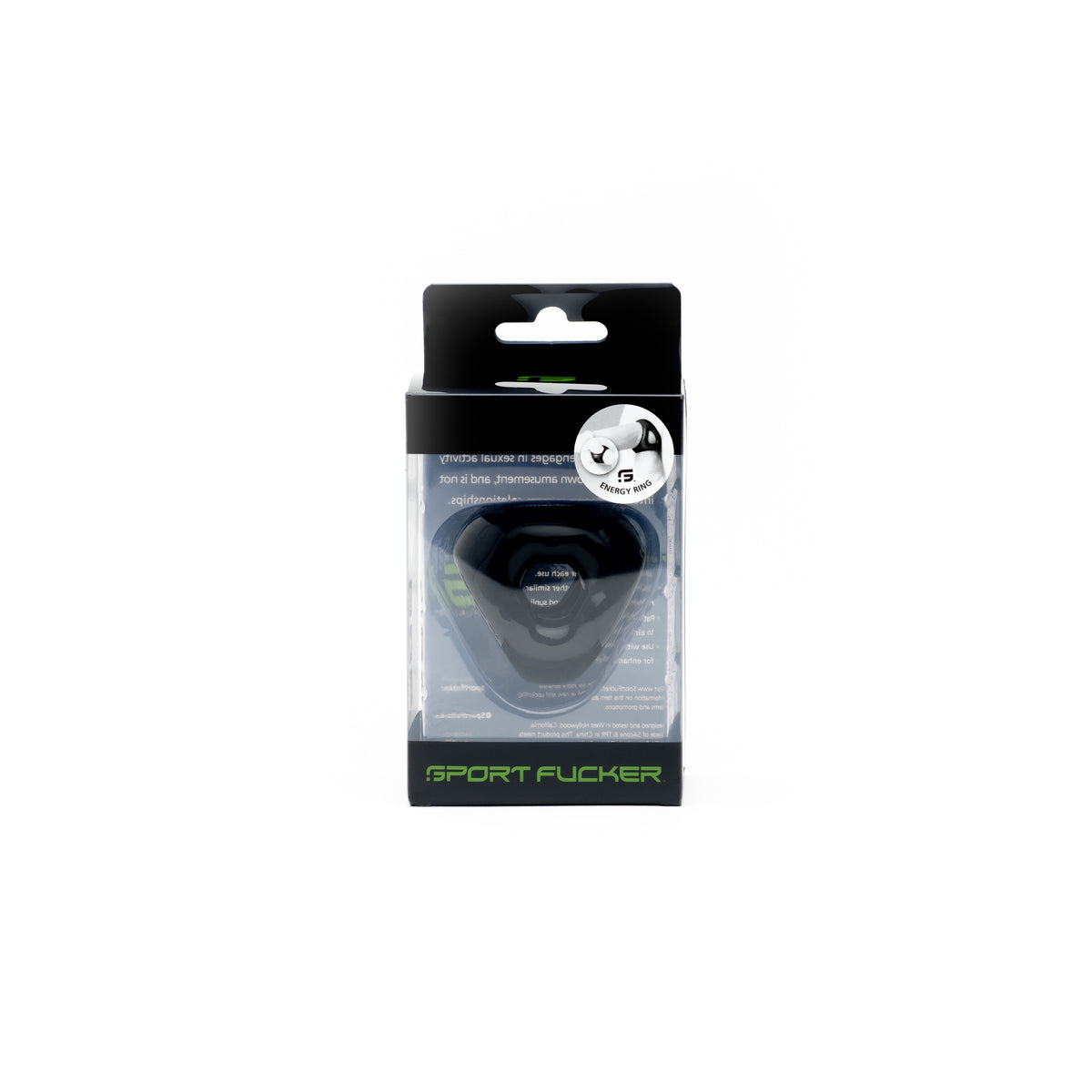 Energy Ring By Sport Fucker Black - Just for you desires