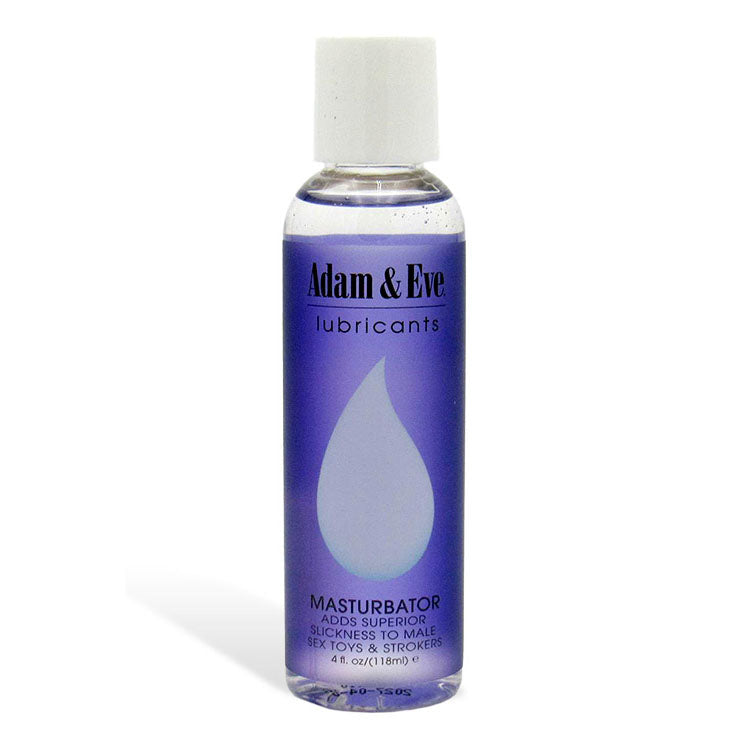 Adam & Eve MASTURBATOR LUBE - 118 ml - Water Based Lubricant - 118 ml (4 oz) Bottle