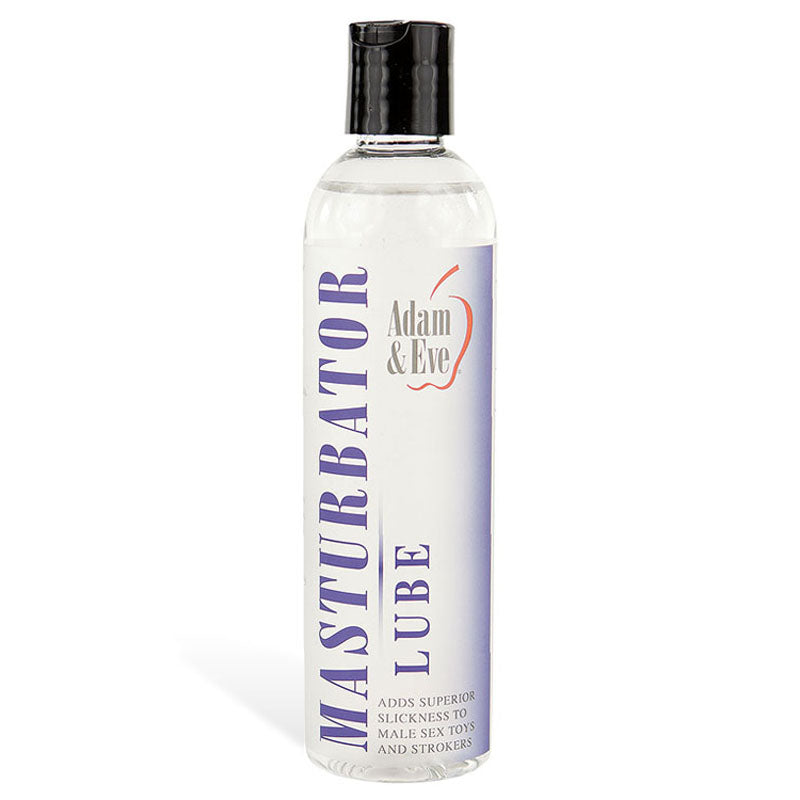 Adam & Eve Masturbator Lube - Water Based Lubricant - 237 ml (8 oz) Bottle - Just for you desires