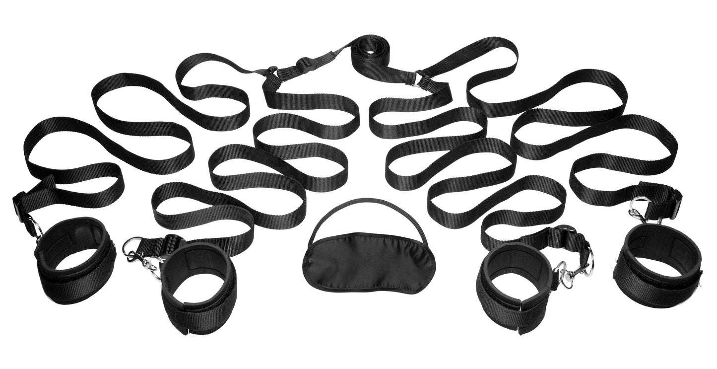 Bedroom Restraint Kit Black - Just for you desires