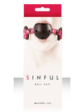 126748 - Sinful Pink Ball Gag - Just for you desires