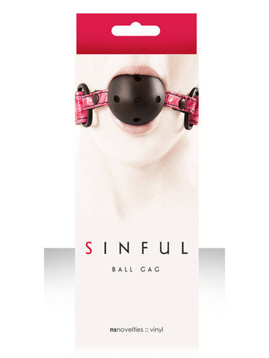 126748 - Sinful Pink Ball Gag - Just for you desires
