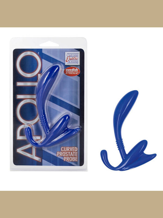 Apollo Curved Prostate Probe Blue