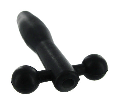 Silicone Cum-Thru Barbell Penis Plug - Just for you desires