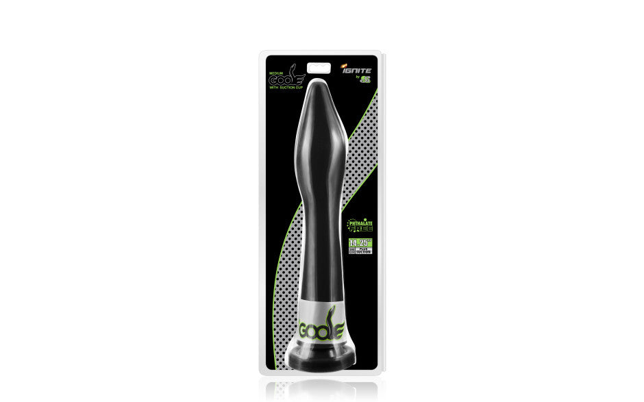 Goose Medium w Suction Black - Just for you desires