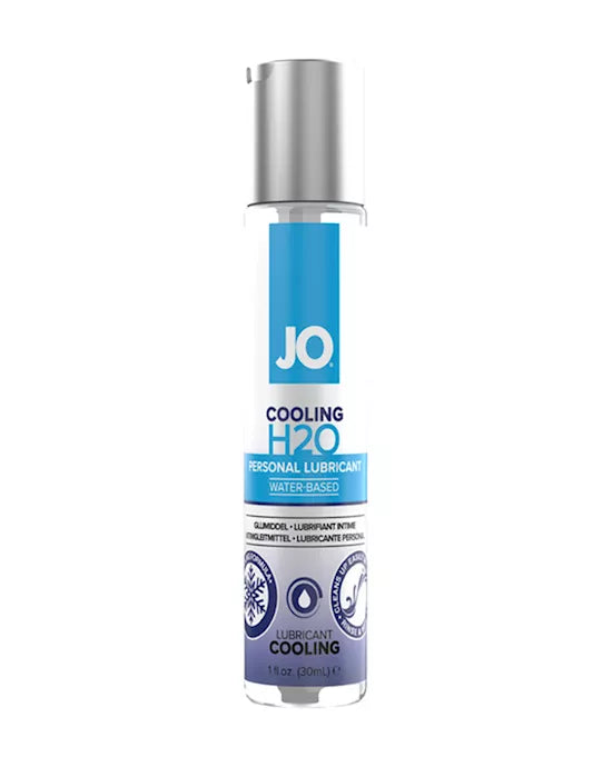 JO H2O Lubricant Cool 1oz/30ml Single - Just for you desires
