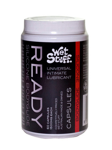 132954 - Wet Stuff Ready Silicone Bodyglide Caps 60/Jar - Just for you desires