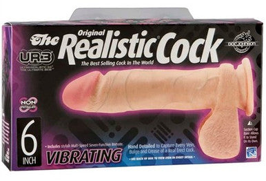 133235 - The Realistic Cock Ur3 Vibrating 6 Inch - Just for you desires