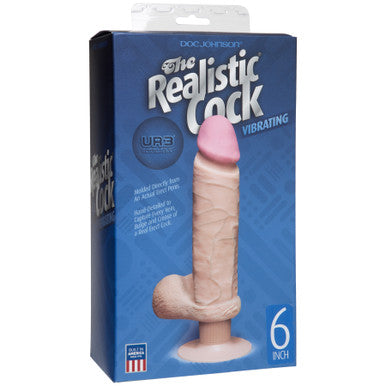 133235 - The Realistic Cock Ur3 Vibrating 6 Inch - Just for you desires