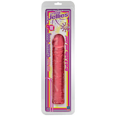 133739 - Crystal Jellies 10 Inch Classic Dildo - Just for you desires