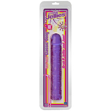 133810 - Crystal Jellies 10 Inch Classic Dildo - Just for you desires