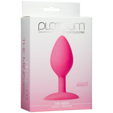 134289 - Platinum Premium Silicone The Minis Spade Medium - Just for you desires