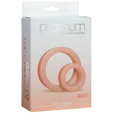134458 - Platinum Premium Silicone The C-Rings - Just for you desires
