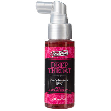 134738 - Goodhead Deep Throat Spray Sweet Strawberry - Just for you desires