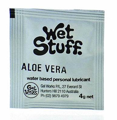 134841 - Wet Stuff  Aloe Vera 4G Sachet - Just for you desires