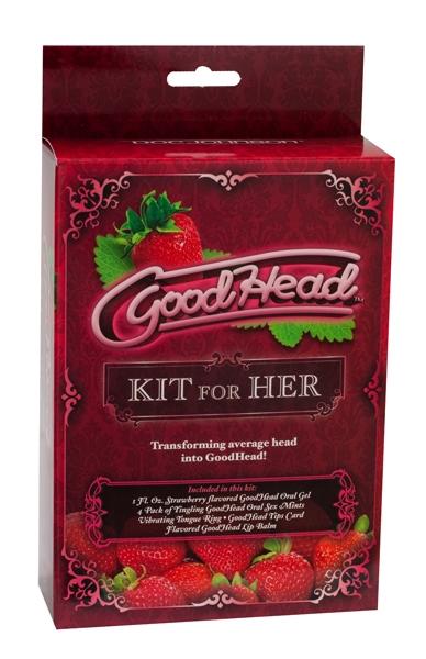 Good Head Kit For Her Strawberry - Just for you desires