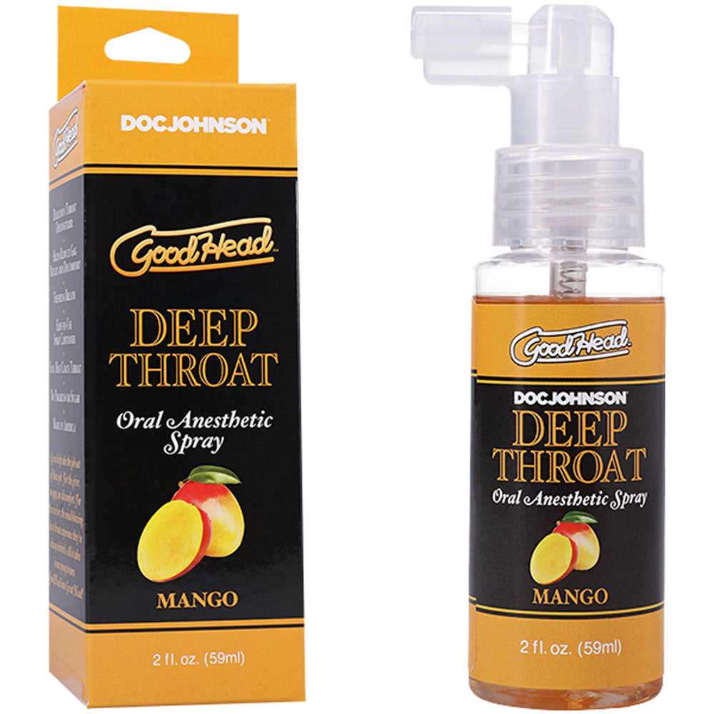 Good Head Deep Throat Spray Mango 2 Fl. Oz. - Just for you desires