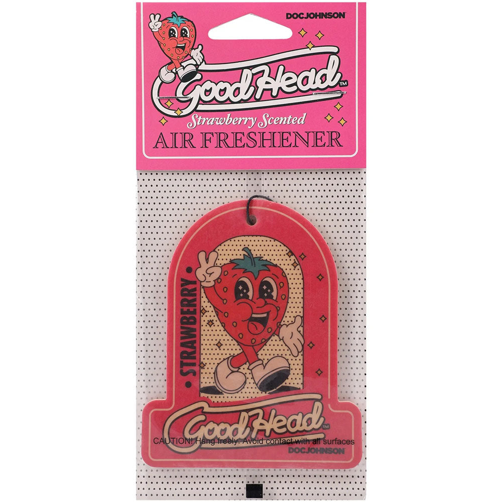 GoodHead Air Freshener - Strawberry - Strawberry Scented Air Freshener - Just for you desires