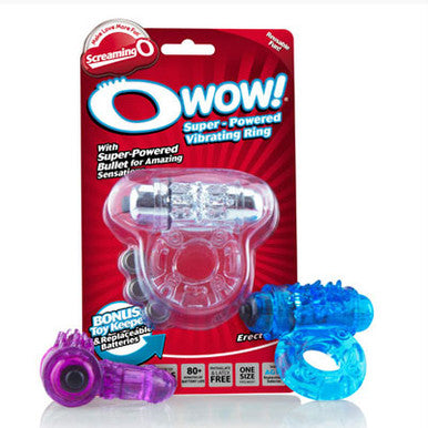 137198 - O Wow Vibrating Cock Ring By Screaming O - Just for you desires
