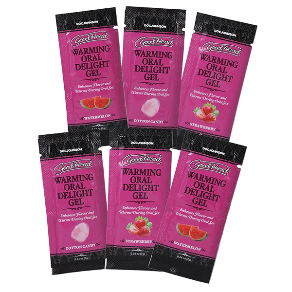 Good Head Warming Oral Delight Gel 6 Pack - Just for you desires