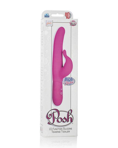 140242 - Posh 10-Function Silicone Teasing Tickler - Just for you desires