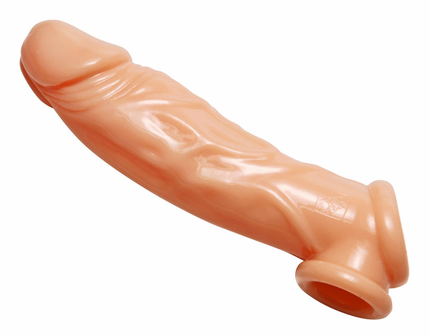 Realistic Flesh Penis Enhancer and Ball Stretcher - Just for you desires