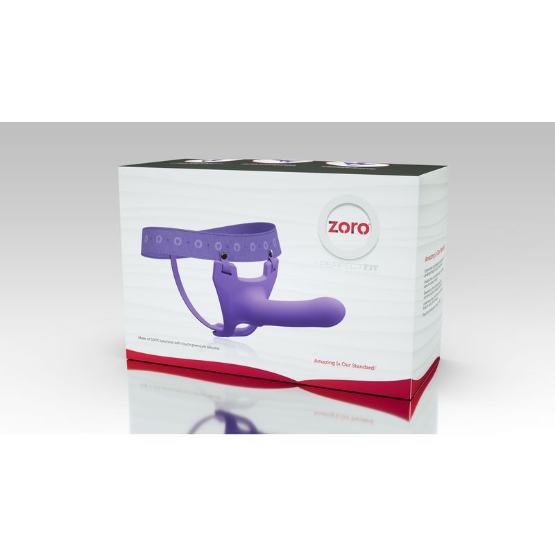 Zoro Strap-On 5.5in Purple