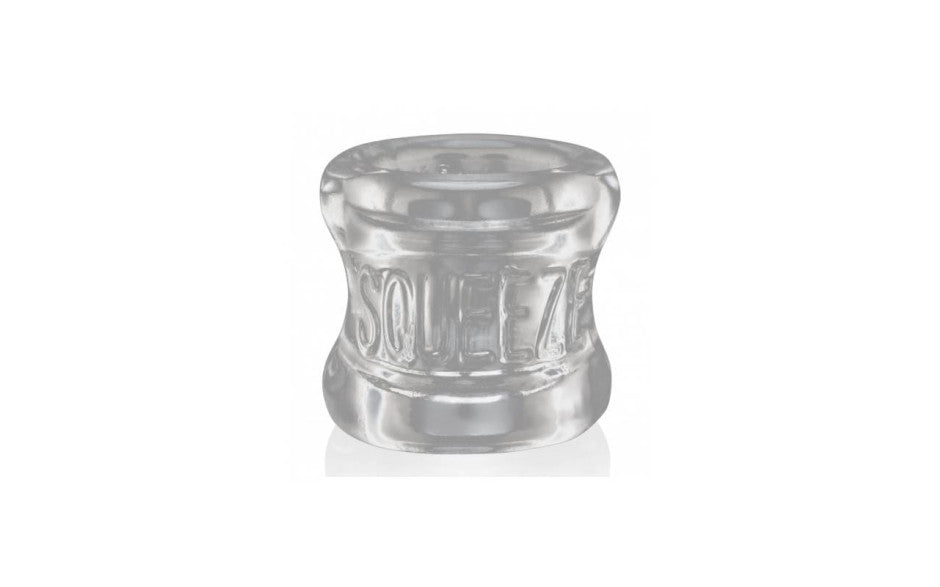 Oxballs Squeeze Hourglass Ballstretcher Clear - Just for you desires