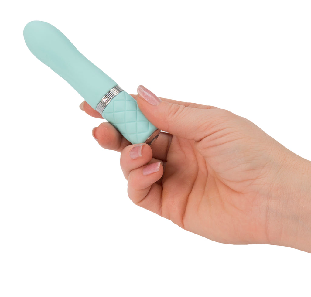Pillow Talk Flirty Vibe With Swarovski Crystal Teal - Just for you desires