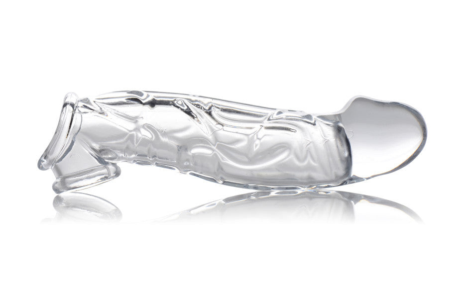 SM 2IN Clear Penis Extender Sleeve - Just for you desires